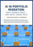 AI in Portfolio Migration AI in Portfolio Migration