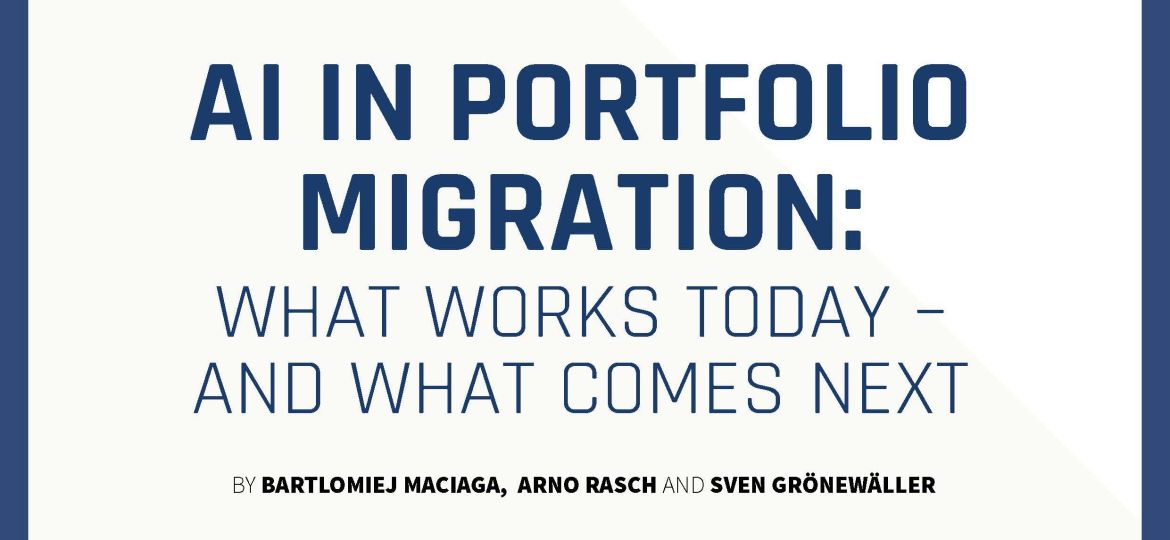 AI in Portfolio Migration